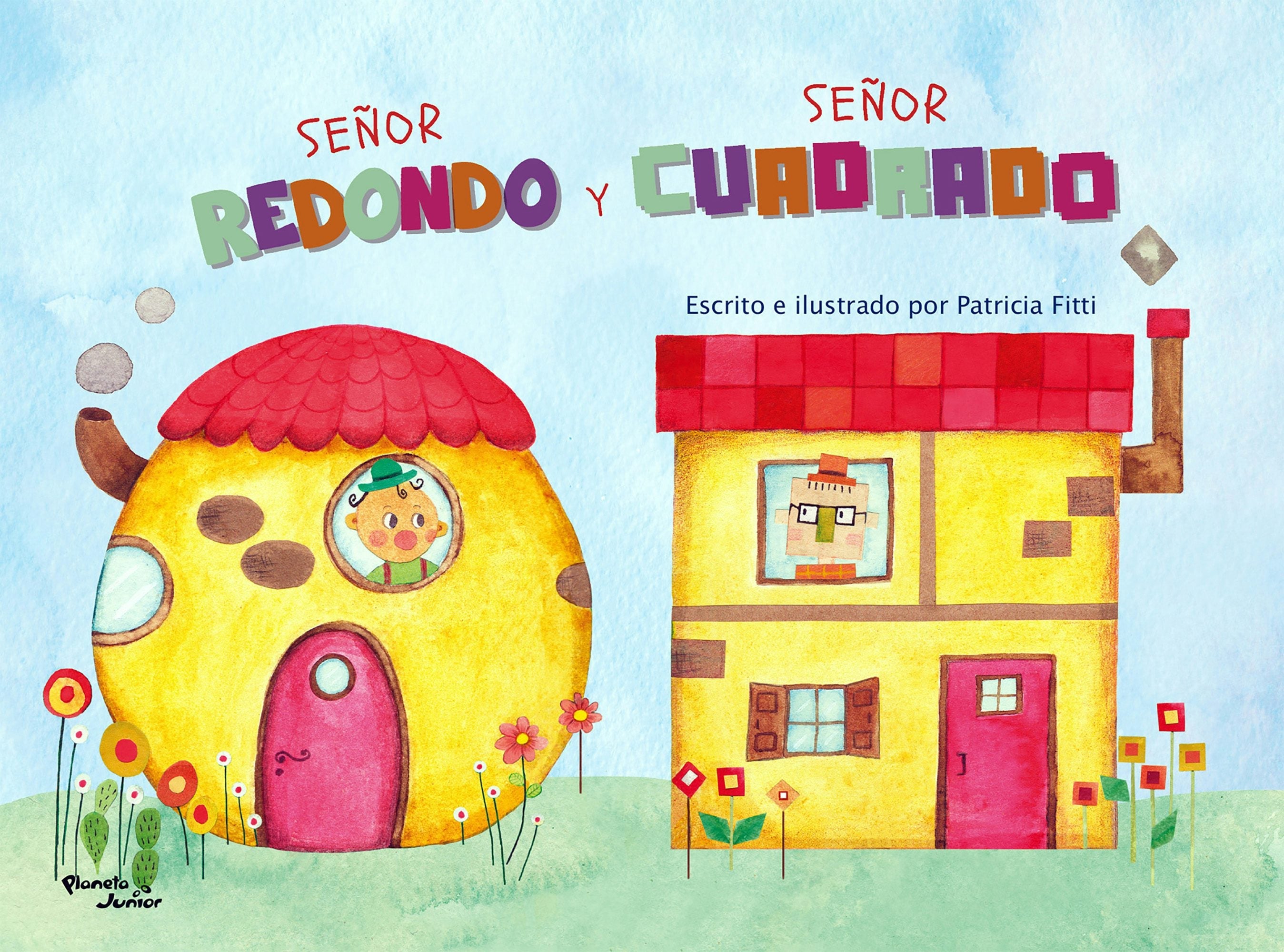 Book cover image for Señor Redondo y señor Cuadrado / Mr. Round and Mr. Square ISBN: 9786073925495